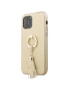 Etui Guess GUHCP12LRSSABE Apple iPhone 12 Pro Max beige/beżowy hardcase Saffiano with ring stand
