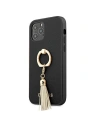 Etui Guess GUHCP12LRSSABK Apple iPhone 12 Pro Max czarny/black hardcase Saffiano with ring stand