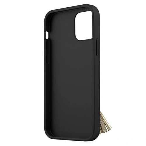 Kup Etui Guess GUHCP12LRSSABK Apple iPhone 12 Pro Max czarny/black hardcase Saffiano with ring stand - GUE1192BLK - {ean13} - Sklep Home Screen