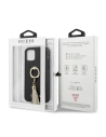 Kup Etui Guess GUHCP12LRSSABK Apple iPhone 12 Pro Max czarny/black hardcase Saffiano with ring stand - GUE1192BLK - {ean13} - Sklep Home Screen