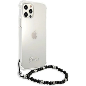 Kup Etui Guess GUHCP12MKPSBK Apple iPhone 12/12 Pro Átlátszó kemény tok Fekete gyöngy - GUE1196CL - {ean13} - Sklep Home Screen