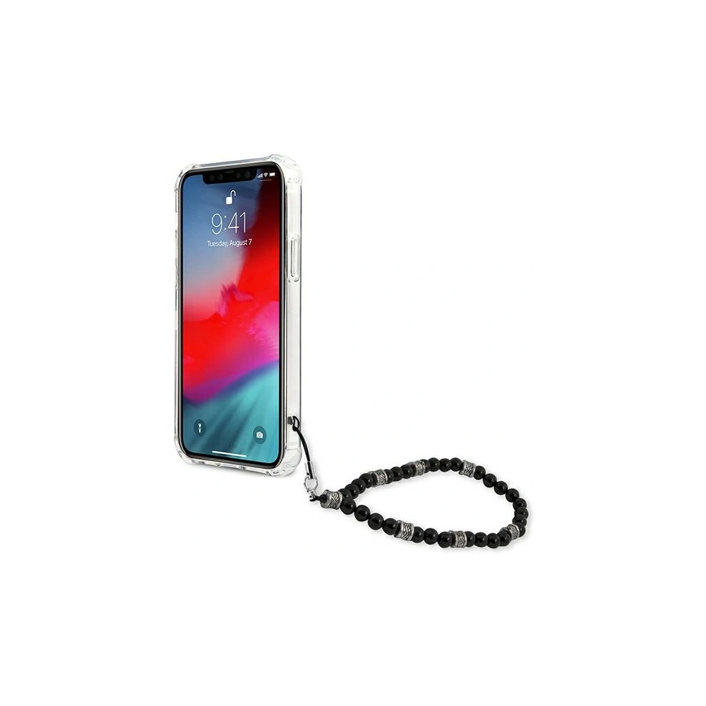 Etui Guess GUHCP12MKPSBK Apple iPhone 12/12 Pro Transparent hardcase Black Pearl