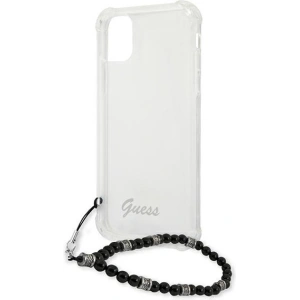Guess GUHCP12MKPSBK iPhone 12/12 Pro 6,1" Transparent hardcase Black Pearl
