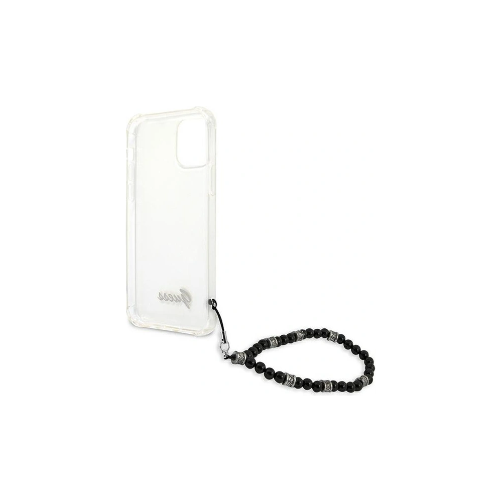 Etui Guess GUHCP12MKPSBK Apple iPhone 12/12 Pro Transparent hardcase Black Pearl