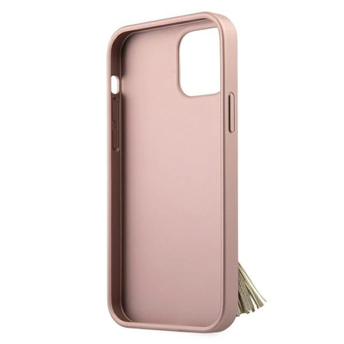 Kup Etui Guess GUHCP12MRSSARG Apple iPhone 12/12 Pro różowy/pink hardcase Saffiano with ring stand - GUE1199PNK - {ean13} - Sklep Home Screen