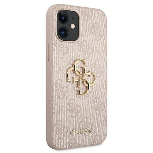 Kup Etui Guess GUHCP12S4GMGPI Apple iPhone 12 mini růžový/pink hardcase 4G Big Metal Logo - GUE1201PNK - {ean13} - Sklep Home Screen