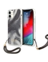 Etui Guess GUHCP12SKSMAGR Apple iPhone 12 mini szürke/grey hardcase Marble Collection