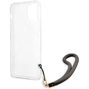 Etui Guess GUHCP12SKSMAGR Apple iPhone 12 mini šedé/grey hardcase Marble Collection