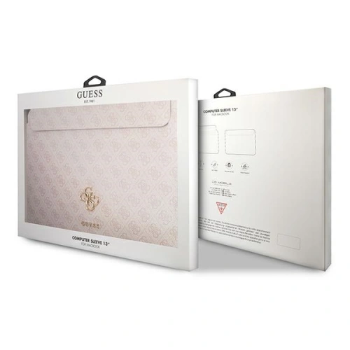 Kup Etui Guess Sleeve GUCS13G4GFPI 13 inch roz/pink 4G Big Logo - GUE1205PNK - {ean13} - Sklep Home Screen