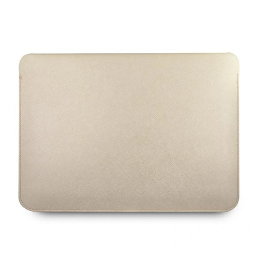 Buy Guess Sleeve GUCS13PUSASLG 13 inch gold Saffiano Script - GUE1207GLD - {ean13} - Home Screen Store Europe
