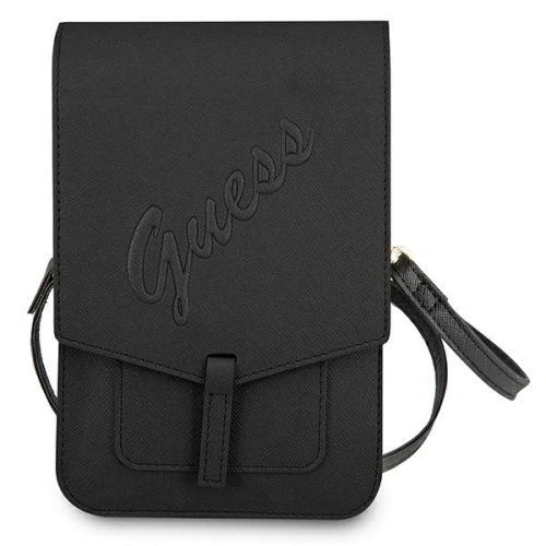 Kup Torebă Guess GUWBRSAVSBK negru/black Saffiano Script - GUE1213BLK - {ean13} - Sklep Home Screen