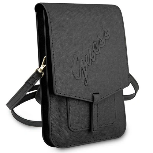 Kup Torebă Guess GUWBRSAVSBK negru/black Saffiano Script - GUE1213BLK - {ean13} - Sklep Home Screen