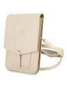Torebă Guess GUWBRSAVSLG aurie/gold Saffiano Script