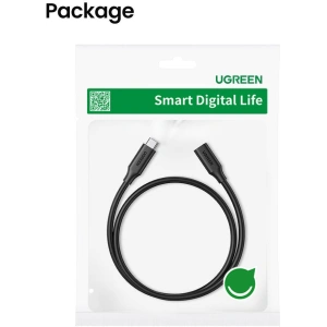 Prodlužovací kabel USB-C 3.1 Gen2 UGREEN, 4K, 100W, 1m (černý)