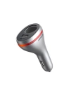 Încărcător auto UGREEN CD204 cu priză de brichetă, USB, USB-C, 84W (gri)