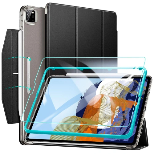 Kup Etui ESR Ascend Trifold Apple iPad Pro 11 2021 (a 3-a generație) Negru + Sticlă - ESR358BLK - {ean13} - Sklep Home Screen