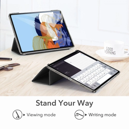 Kup Etui ESR Ascend Trifold Apple iPad Pro 11 2021 (a 3-a generație) Negru + Sticlă - ESR358BLK - {ean13} - Sklep Home Screen