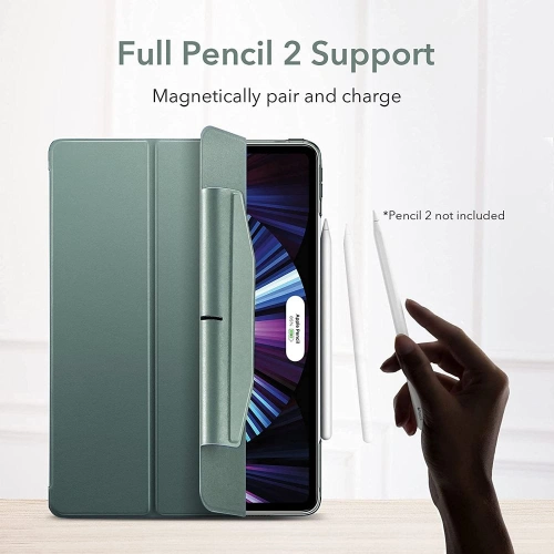 Kup Etui ESR Ascend Trifold Apple iPad Pro 11 2021 (a treia generație) Verde Pădure - ESR359GRN - {ean13} - Sklep Home Screen