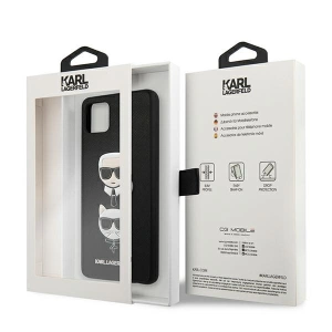 Kup Etui Karl Lagerfeld KLHCSA22SAKICKCBK Samsung Galaxy A22 5G fekete/black kemény tok Saffiano Ikonik Karl&Choupette Head - KLD593BLK - {ean13} - Sklep Home Screen