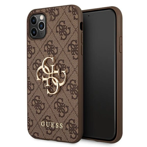 Kup Guess Apple Tasche GUHCN584GMGBR iPhone 11 Pro braun/braun Hartschale 4G Big Metal Logo - GUE1216BR - {ean13} - Sklep Home Screen