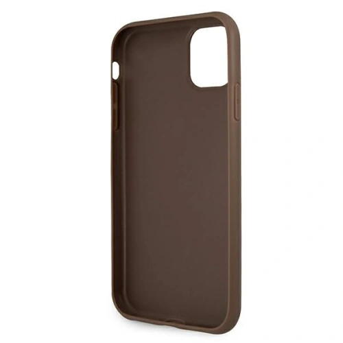 Kup Etui Guess GUHCN584GMGBR Apple iPhone 11 Pro brązowy/brown hardcase 4G Big Metal Logo - GUE1216BR - {ean13} - Sklep Home Screen