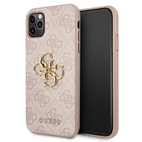 Kup Etui Guess GUHCN584GMGPI Apple iPhone 11 Pro rózsaszín/pink hardcase 4G Big Metal Logo - GUE1218PNK - {ean13} - Sklep Home Screen