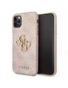 Guess Apple Tasche GUHCN584GMGPI iPhone 11 Pro rosa/rosa Hartschale 4G Big Metal Logo