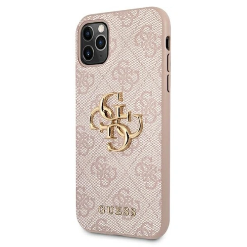 Kup Etui Guess GUHCN584GMGPI Apple iPhone 11 Pro różowy/pink hardcase 4G Big Metal Logo - GUE1218PNK - {ean13} - Sklep Home Screen