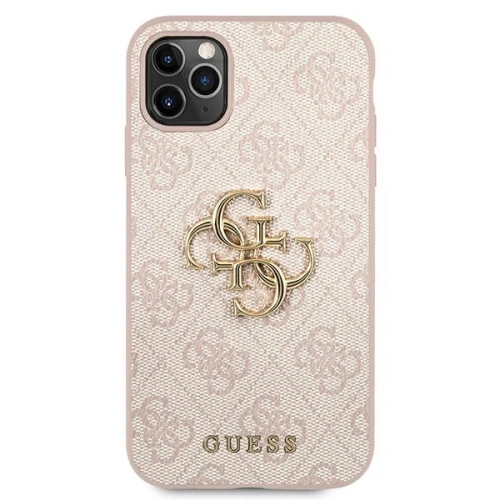 Kup Etui Guess GUHCN584GMGPI Apple iPhone 11 Pro różowy/pink hardcase 4G Big Metal Logo - GUE1218PNK - {ean13} - Sklep Home Screen