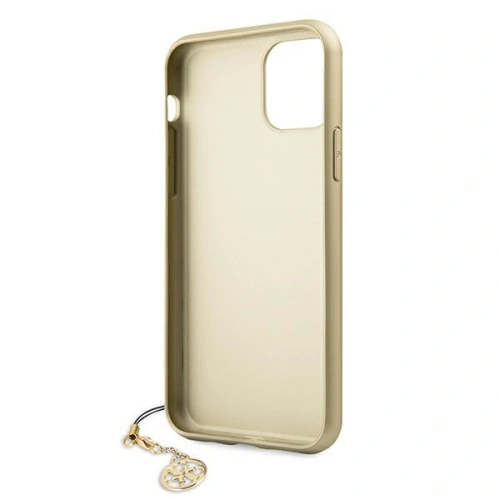 Kup Guess Apple Tasche GUHCN61GF4GBR iPhone 11 braun/braun Hartschalenetui 4G Charms Collection - GUE1219BR - {ean13} - Sklep Home Screen
