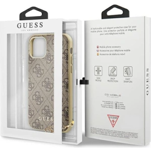 Kup Etui Guess GUHCN61GF4GBR Apple iPhone 11 barna/hard case 4G Charms Collection - GUE1219BR - {ean13} - Sklep Home Screen