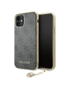 Etui Guess GUHCN61GF4GGR Apple iPhone 11 gri/case tare 4G Charms Collection