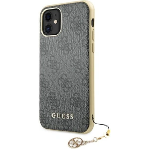 Kup Etui Guess GUHCN61GF4GGR Apple iPhone 11 szürke kemény tok 4G Charms Collection - GUE1220GRY - {ean13} - Sklep Home Screen