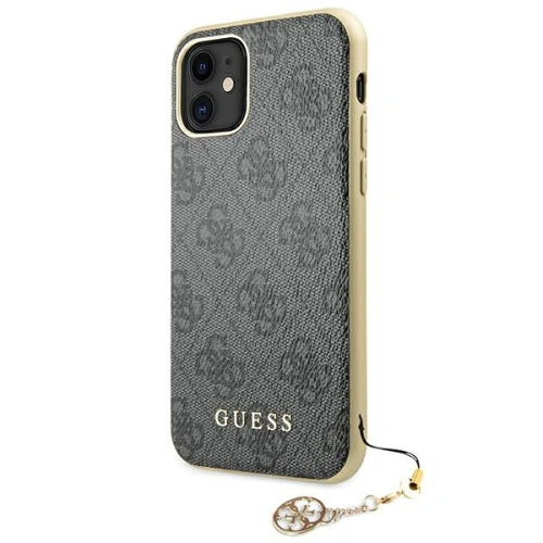 Kup Etui Guess GUHCN61GF4GGR Apple iPhone 11 gri/case tare 4G Charms Collection - GUE1220GRY - {ean13} - Sklep Home Screen