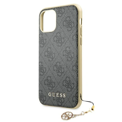 Kup Etui Guess GUHCN61GF4GGR Apple iPhone 11 gri/case tare 4G Charms Collection - GUE1220GRY - {ean13} - Sklep Home Screen