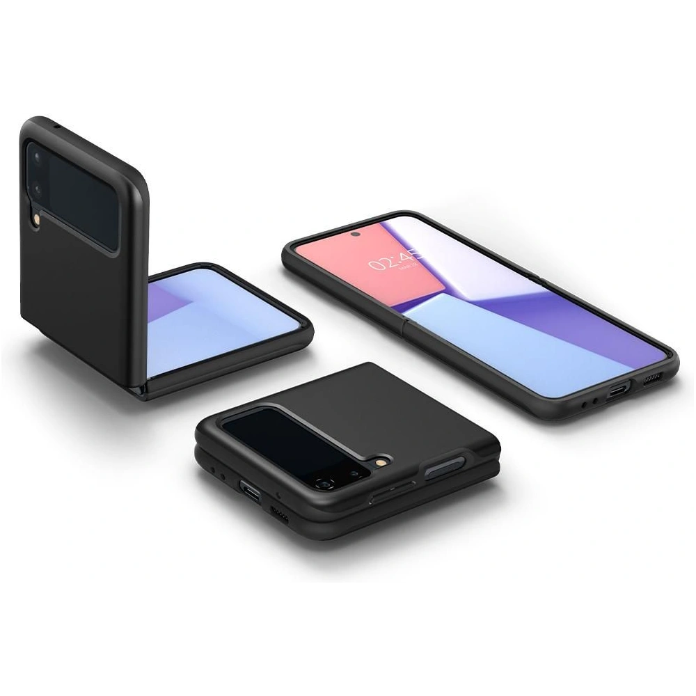 Etui Spigen Thin Fit Samsung Galaxy Z Flip 3 Black