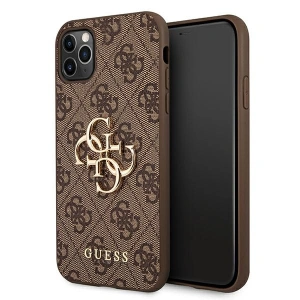 Kup Etui Guess GUHCN654GMGBR Apple iPhone 11 Pro Max maro/brown hardcase 4G Big Metal Logo - GUE1221BR - {ean13} - Sklep Home Screen