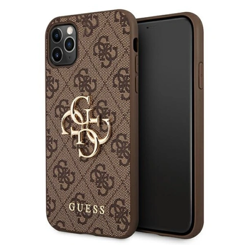 Kup Etui Guess GUHCN654GMGBR Apple iPhone 11 Pro Max barna/brown hardcase 4G Big Metal Logo - GUE1221BR - {ean13} - Sklep Home Screen