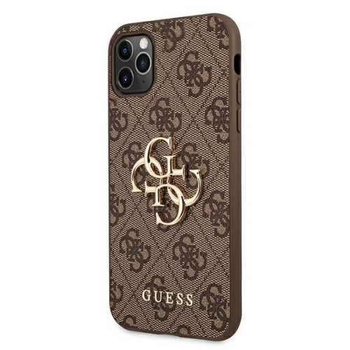 Kup Guess Apple Tasche GUHCN654GMGBR iPhone 11 Pro Max braun/braun Hartschale 4G Big Metal Logo - GUE1221BR - {ean13} - Sklep Home Screen