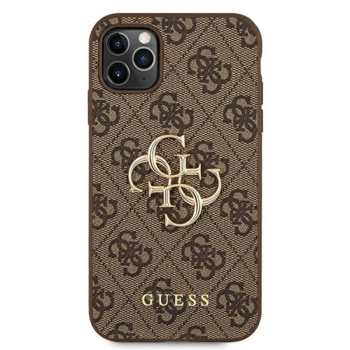 Kup Etui Guess GUHCN654GMGBR Apple iPhone 11 Pro Max brązowy/brown hardcase 4G Big Metal Logo - GUE1221BR - {ean13} - Sklep Home Screen