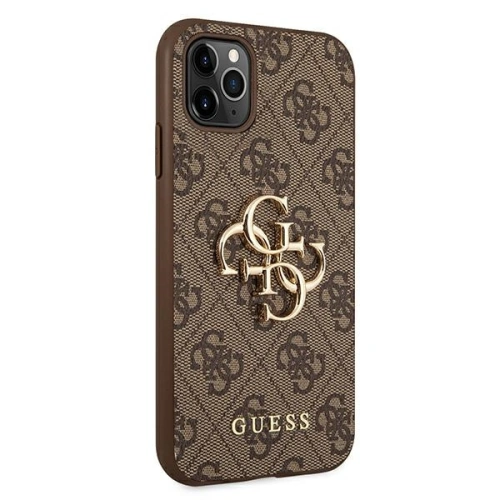 Kup Etui Guess GUHCN654GMGBR Apple iPhone 11 Pro Max brązowy/brown hardcase 4G Big Metal Logo - GUE1221BR - {ean13} - Sklep Home Screen
