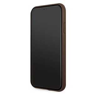 Buy Guess GUHCN654GMGBR Apple iPhone 11 Pro Max brown hardcase 4G Big Metal Logo - GUE1221BR - {ean13} - Home Screen Store Europe