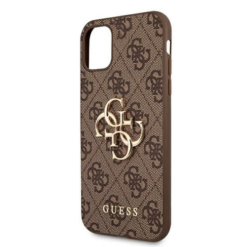 Kup Etui Guess GUHCN654GMGBR Apple iPhone 11 Pro Max brązowy/brown hardcase 4G Big Metal Logo - GUE1221BR - {ean13} - Sklep Home Screen