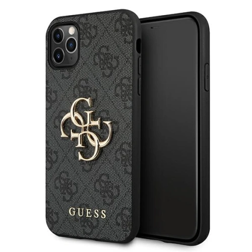 Kup Etui Guess GUHCN654GMGGR Apple iPhone 11 Pro Max szürke/grey hardcase 4G Big Metal Logo - GUE1222GRY - {ean13} - Sklep Home Screen