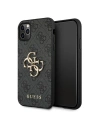 Etui Guess GUHCN654GMGGR Apple iPhone 11 Pro Max szary/grey hardcase 4G Big Metal Logo