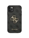 Kup Etui Guess GUHCN654GMGGR Apple iPhone 11 Pro Max gri/grey hardcase 4G Big Metal Logo - GUE1222GRY - {ean13} - Sklep Home Screen