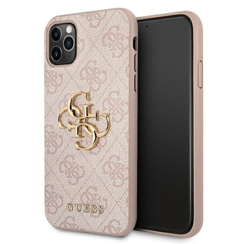 Kup Etui Guess GUHCN654GMGPI Apple iPhone 11 Pro Max roz/pink hardcase 4G Big Metal Logo - GUE1223PNK - {ean13} - Sklep Home Screen