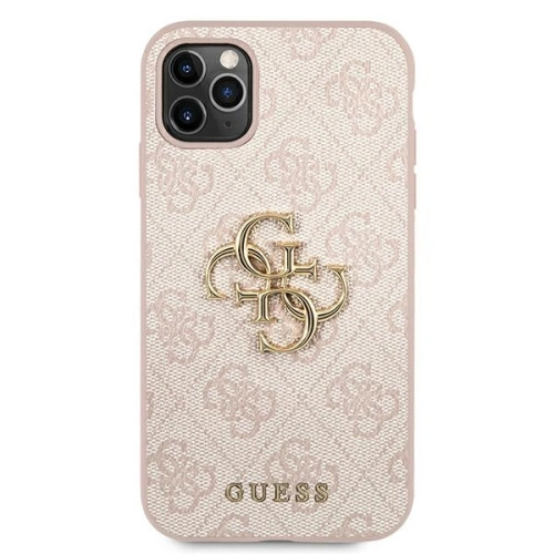 Kup Etui Guess GUHCN654GMGPI Apple iPhone 11 Pro Max rózsaszín/pink hardcase 4G Big Metal Logo - GUE1223PNK - {ean13} - Sklep Home Screen
