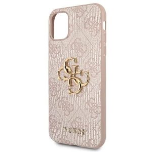 Kup Etui Guess GUHCN654GMGPI Apple iPhone 11 Pro Max roz/pink hardcase 4G Big Metal Logo - GUE1223PNK - {ean13} - Sklep Home Screen