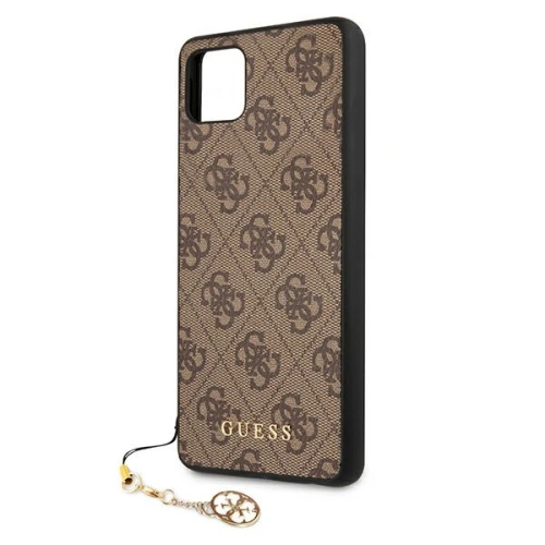 Kup Etui Guess GUHCSA22GF4GBR Samsung Galaxy A22 5G hnědý/brown tvrdý kryt 4G Charms Collection - GUE1225BR - {ean13} - Sklep Home Screen